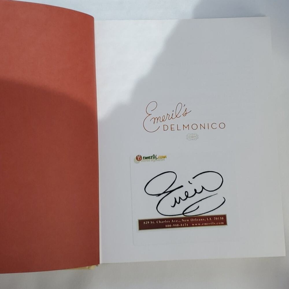 Emeril's Delmonico Cookbook Hard Cover 2005 - Picture 2 of 7